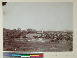 Military hospital in Soavinandriana, Antananarivo, Madagascar, ca.1900