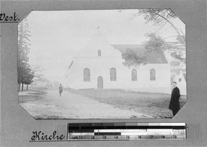 Church and Brother Kunick, Elim, South Africa, ca.1864-1898