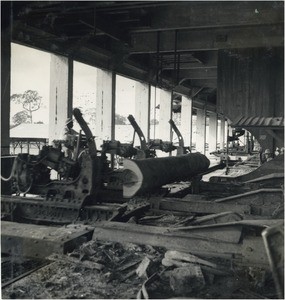 Factory of wood, in Cameroon