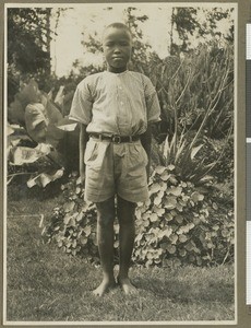 Bernard Mate, boarder, Chogoria, Kenya, 1935