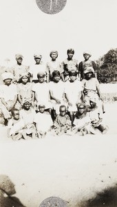 Ama Achara women ready for festival, Nigeria, ca. 1921