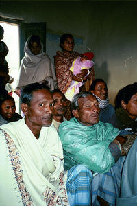 Church Service at Bangladesh Lutheran Church/BLC, Birganj 2001