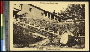 Buddhist pagoda, China, ca.1920-1940