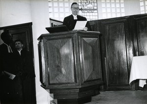 Reverend Gagnier, in Gabon