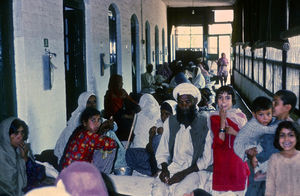 Pakistan, NWFP. Fra Missionshospitalet i Peshawar City. (Det tidligere Afghan Mission Hospital)