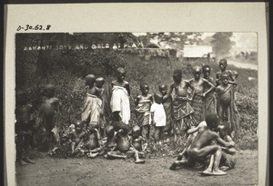 Asante boys and girls at play