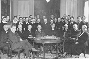 Danish Mission Council. Seminary at YWCA, Copenhagen, 13th to 17th December 1943. Participants