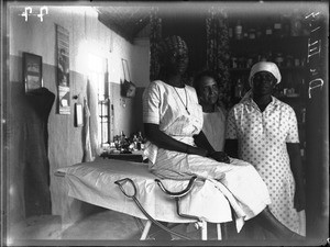 Medical personnel, Matutwini, Mozambique, ca. 1930