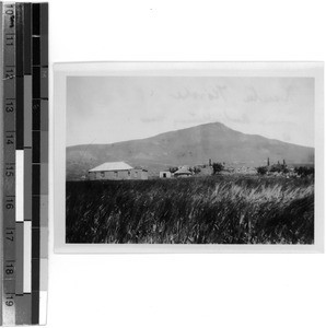 Church and Elias Mzuku's homestead in Xentu, South Africa East