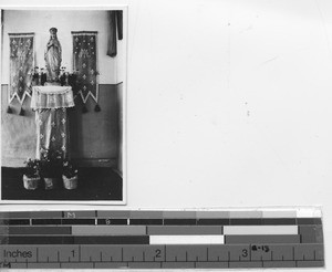 Statue of the Blessed Mother at Andong, China, 1935