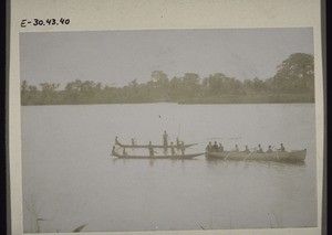 Preaching journey on the Wuri River