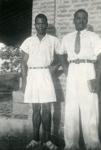 Students of the Bible school of Oyem, in Gabon