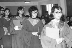 Taiwan Lutheran Church/TLC. From consecration of the Truth Church in Taipei, 31th Ocober 1971