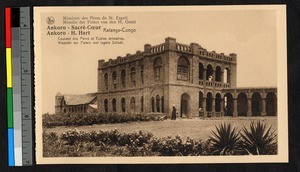 Priests' home and primary school, Ankoro, Congo, ca.1920-1940