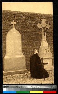 Grave of Father Lievens, Heverlee, Belgium, ca.1920-1940