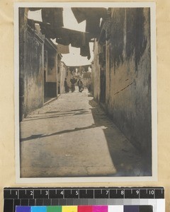 A street in Swabue, China, 1911