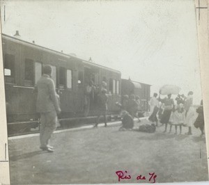 By train, between Bloemfontein and Maseru