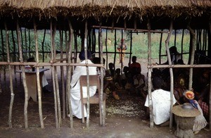 Church service, Meiganga Road, Adamaoua, Cameroon, 1953-1968