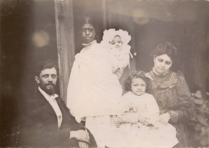 Maroger's family, in Madagascar