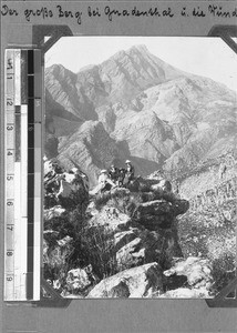 People in the mountains, Genadendal, South Africa