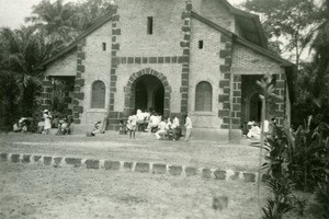 Inauguration of the church of Ngomo, in Gabon