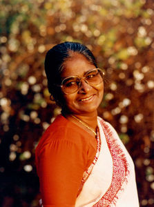 Alice Nirmala, ALCs Skoleprojekt, Tamil Nadu, Sydindien. Fra besøg i Danmark, september 1992