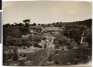 Caravan in the highlands, Ethiopia, 1928