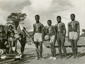 Boyscouts, in Gabon