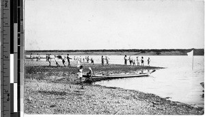 Fishing scene, Tuguegarao, Philippines, ca. 1920-1940