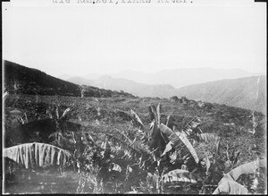 View of the Tusa Mountains, Pare, Tanzania, ca.1911-1914