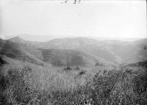 View over mountains, Tanzania, ca.1893-1920