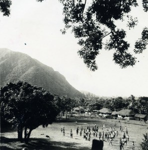 A soccer match in the boys' village, Do-Neva