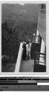 Maryknoll house in Stanley, Hong Kong, China, 1944