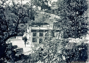 Tibetan Buddhist monastery at the outskirts of Kathmandu, Nepal. November 1986