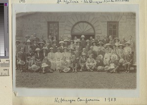 Conference attendees, Kikuyu, Kenya, 1913