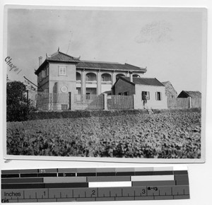 The seminary at Beijie, China, 1926