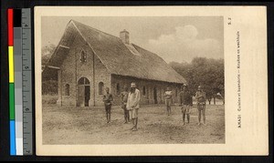 Kitchen and laundry house at mission, Amadi, Congo, ca.1920-1940