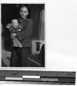 A Christian father at Luoding, China, 1932