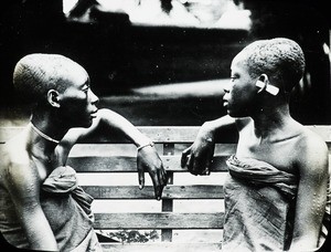 Long headed slave girls, Congo, ca. 1900-1915