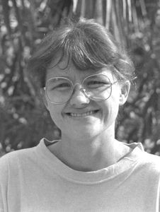 Lærer Anette Søndergaard Larsen. Volontør i DMS/Danmission, udsendt til ALCs skoleprojekt i Sydindien, februar/juli 1990