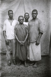 African Christians, in Samkita, Gabon