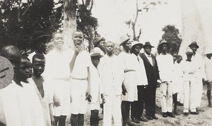 Group of men and boys, Nigeria, ca. 1924