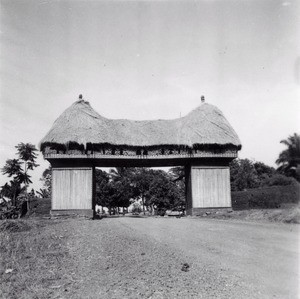 Door of Foumban, in Cameroon