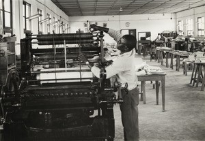 Printing house of the Evangelical Church of Cameroon, in Cameroon