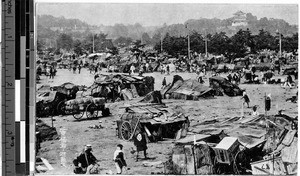 Damage after the earthquake, Tokyo, Japan, 1923