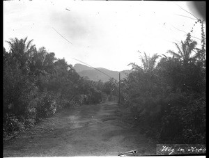 Road in Krobo