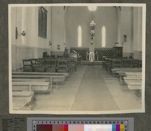 Domasi Church Interior, Malawi, ca.1926