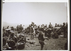 Market scene in Bamum