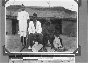 An assistant with his family, Tanzania