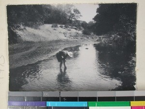 A little river between Bekongo and Tsiloakarivo, Befandriana, Madagascar, 1927(?)